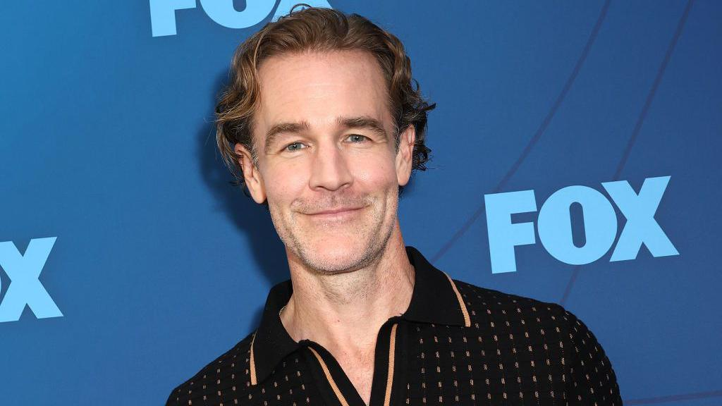 James Van Der Beek portrait and television career